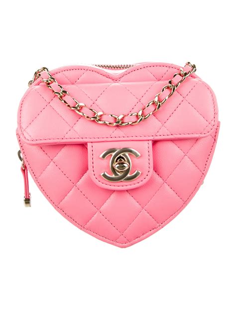 chanel heart shaped handbag|chanel heart bag 2022.